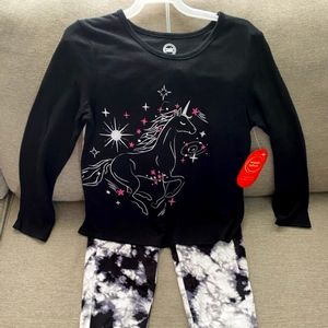 Size 7/8 kids Unicorn pajamas